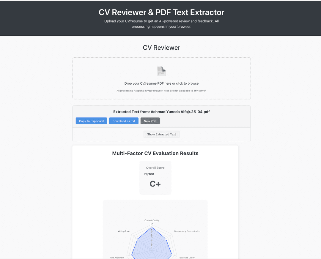 Preview of PDF Text Analyzer | Extract and Analyze PDF Content